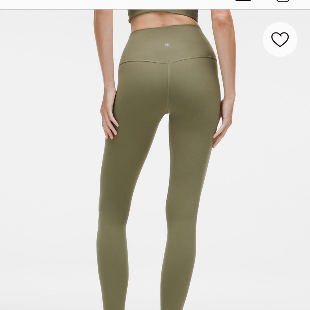 lululemon athletica Olive Green Leggings